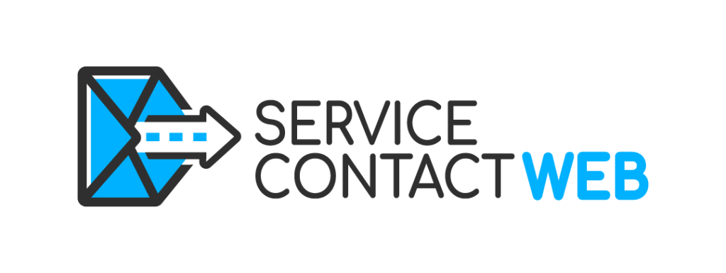 Logo Service Contact Web noir